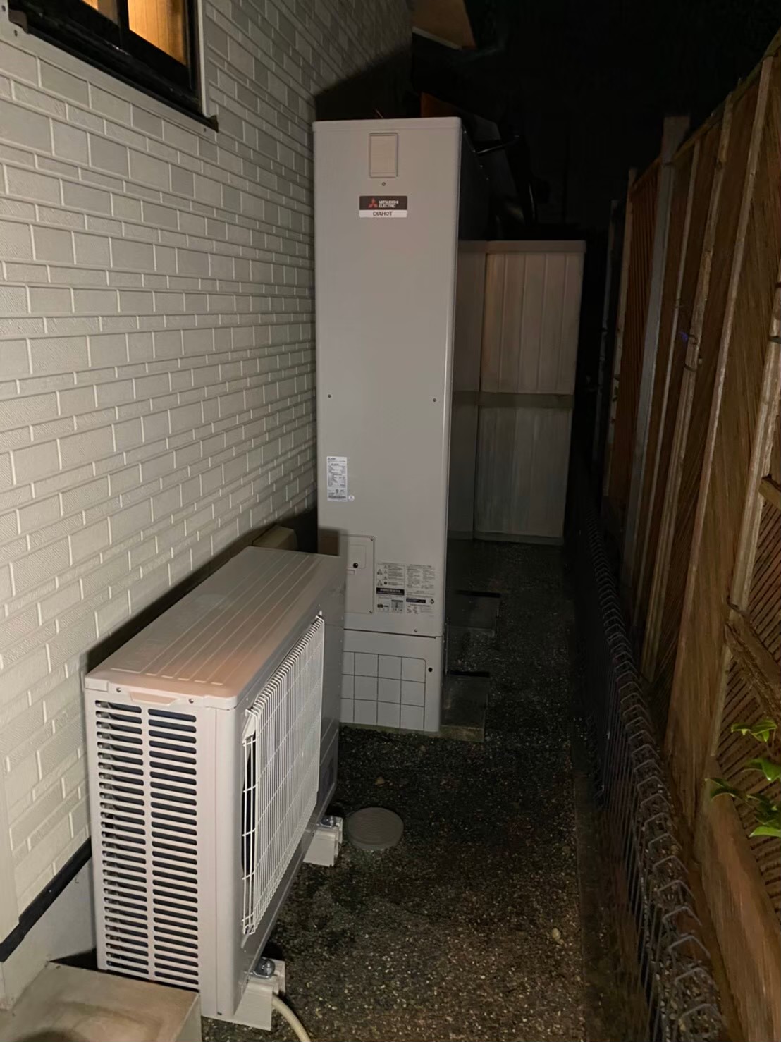 埼玉県久喜市南栗橋エコキュート交換工事T様